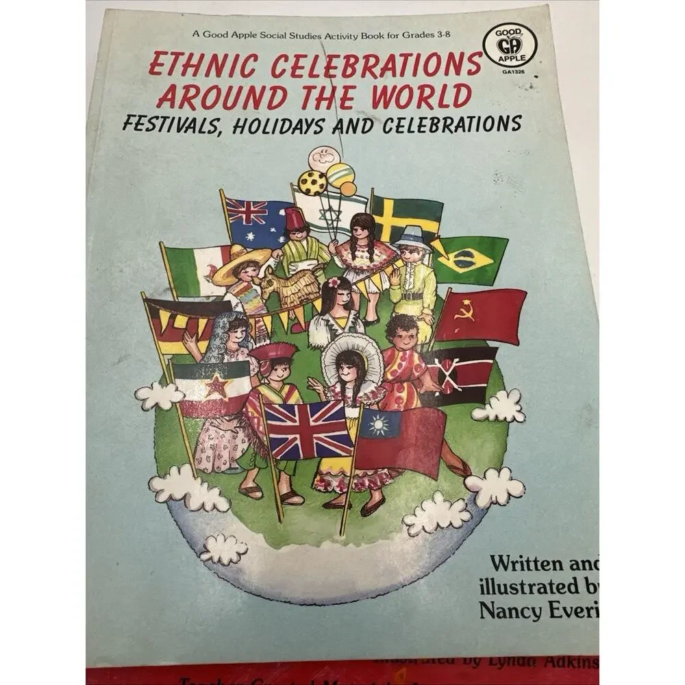 Ethnic Celebrations Around The World And 3 Other Activity Books